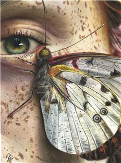 Woman with Butterfly - Ruslan Prokopchuk