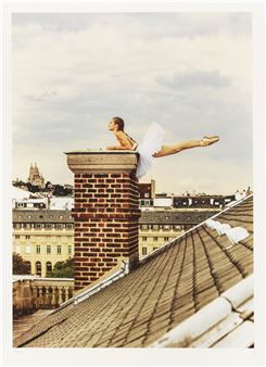 Ballet, Palais Royal, Paris, France - JR