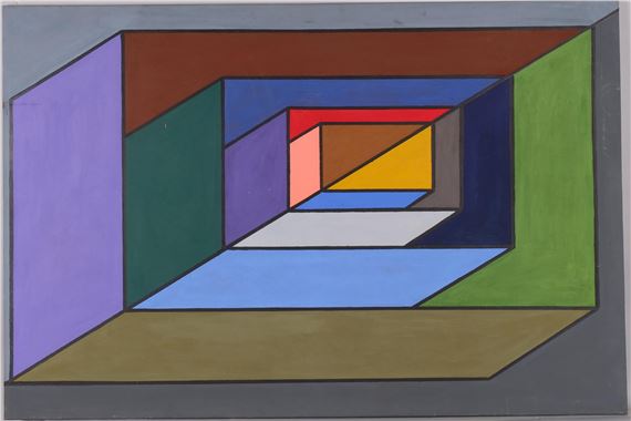 Ray Fawcett | Interlocking Rectangles | MutualArt