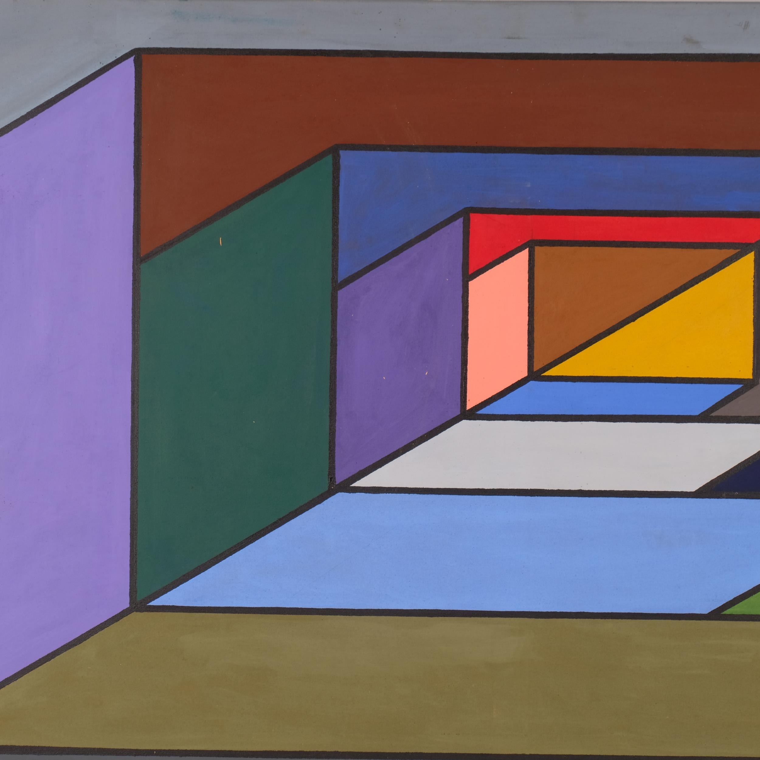 Ray Fawcett | Interlocking Rectangles | MutualArt