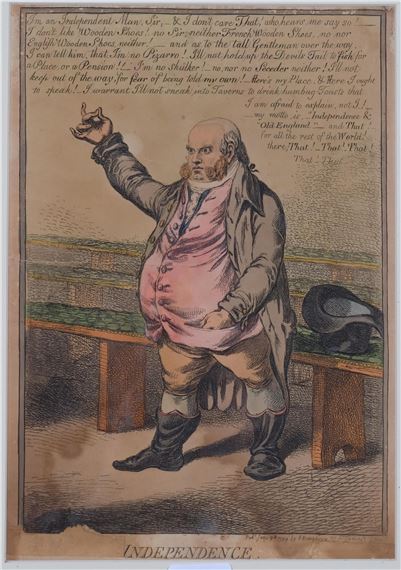 Independence - James Gillray