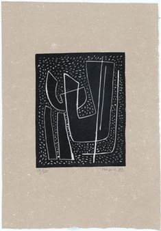 Composition from the series “L'album de la Ferrage - Alberto Magnelli