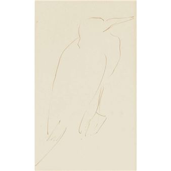 STUDY OF BIRD - Henri Gaudier-Brzeska