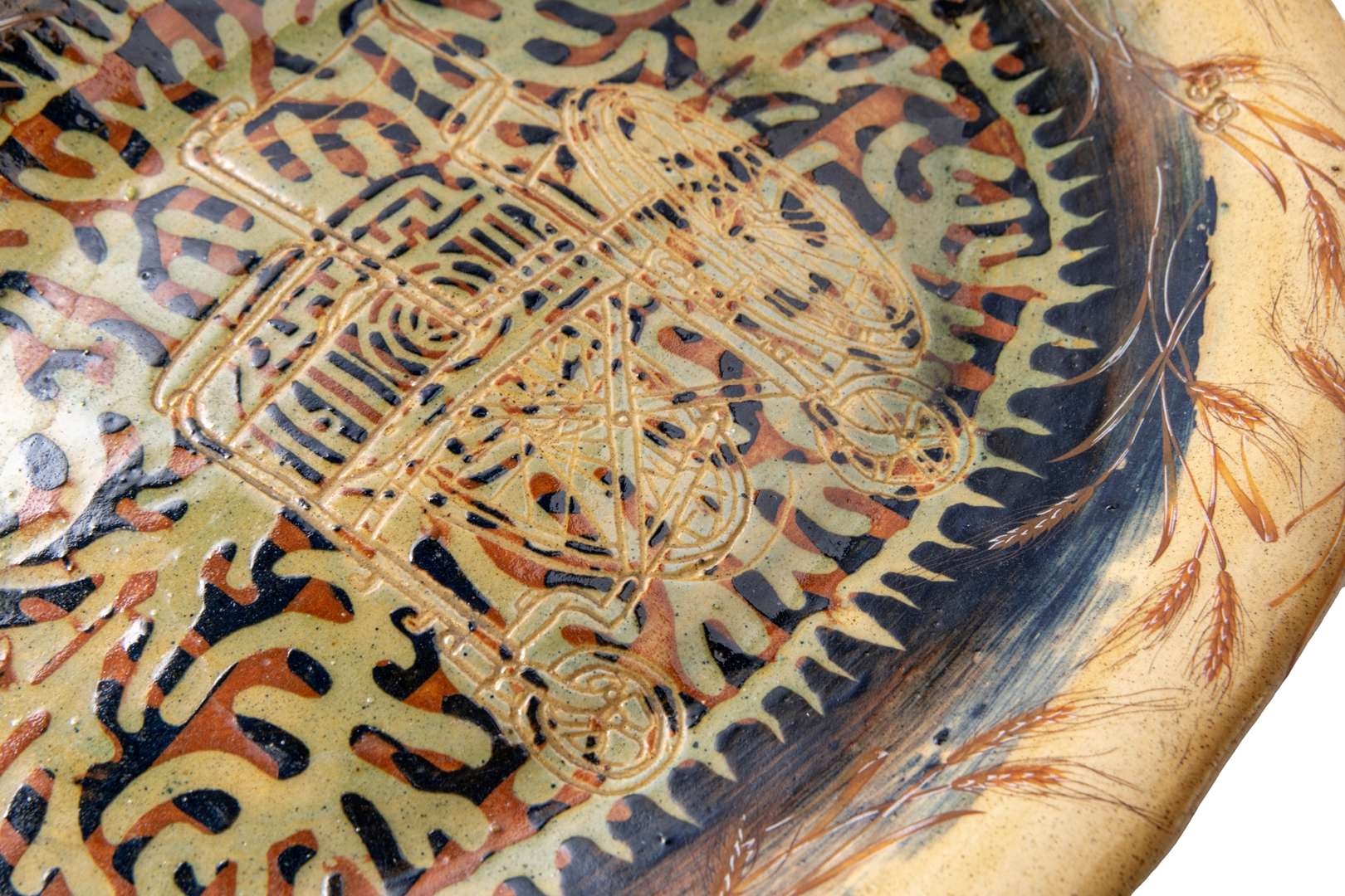 Artwork by Grayson Perry, OVAL DISH, Made of Modern Made