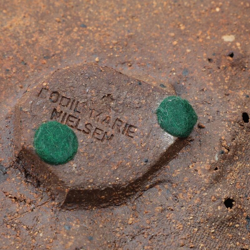 Artwork by Bodil Marie Nielsen, A collection of eight stoneware pieces, Made of Stoneware