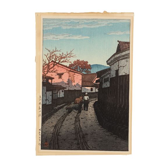 Kagawa-ken Wadahama - Hasui Kawase