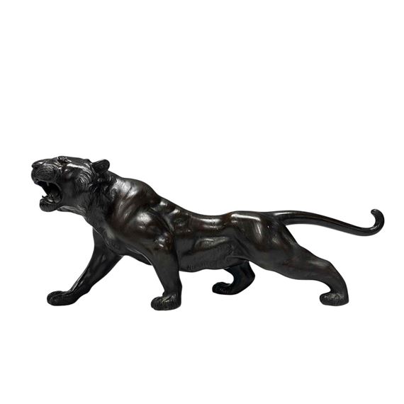 Tiger by Japanese School, 1868-1912