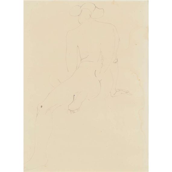 Seated Nude by Henri Gaudier-Brzeska