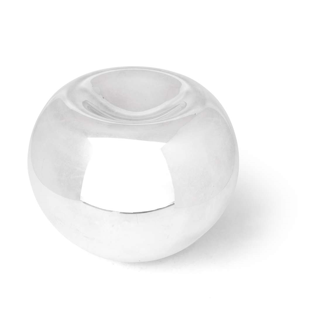 Artwork by Alex Brogden, Sphere, Made of Silver