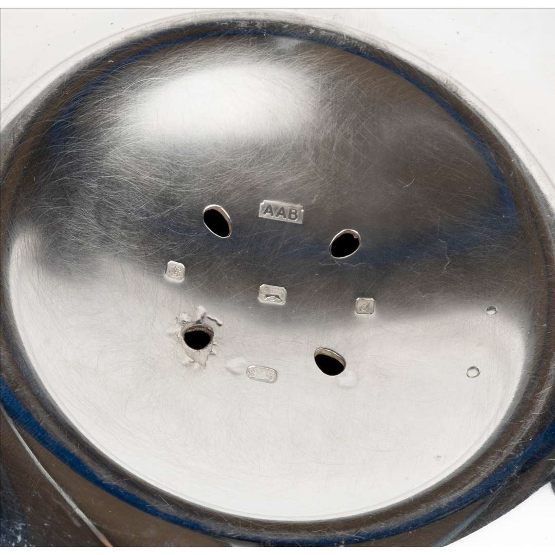 Artwork by Alex Brogden, Sphere, Made of Silver