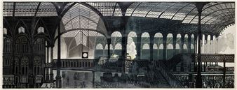 LIVERPOOL STREET STATION - Edward Bawden