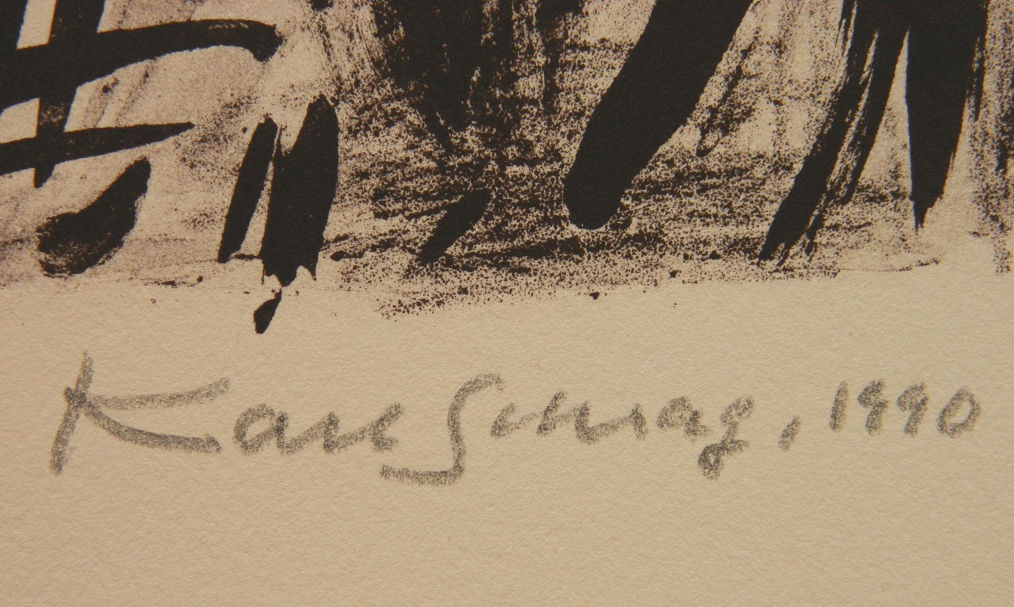 Artwork by Karl Schrag, Untitled, Made of Lithograph