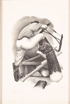 Sawing Wood - Bernard J. Steffen