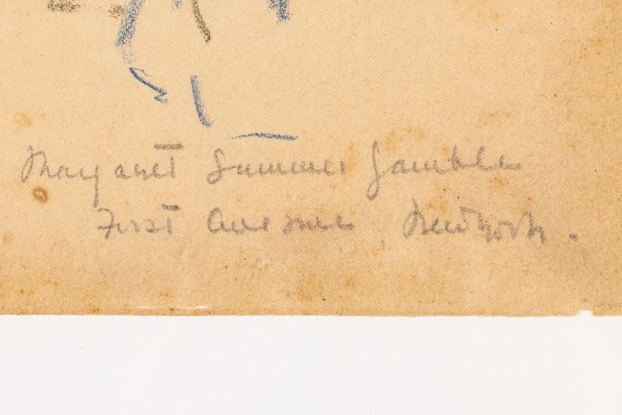 Artwork by Margaret Summer Gamble, Two Works, Made of Colored Pencil On Paper