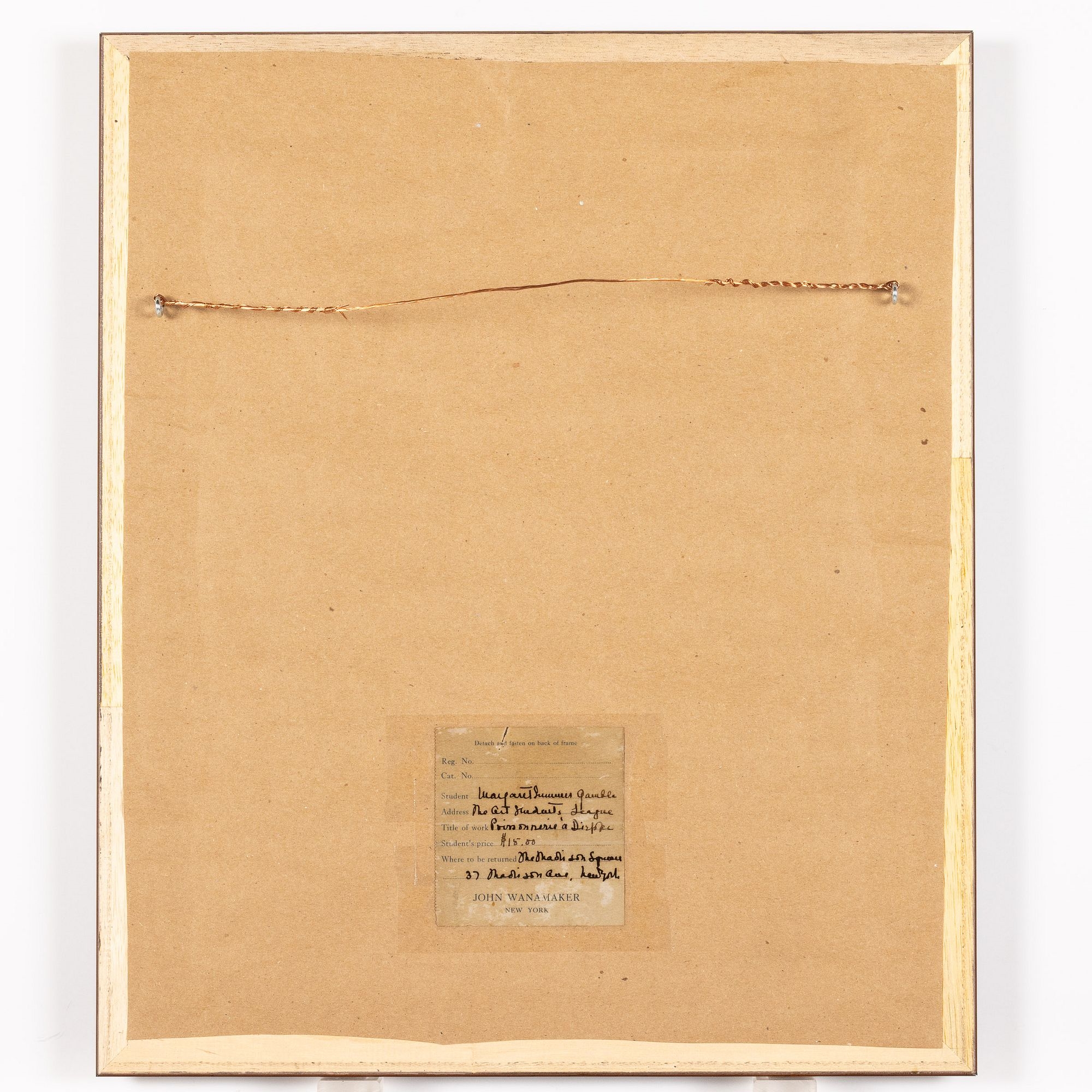 Artwork by Margaret Summer Gamble, Two Works, Made of Colored Pencil On Paper