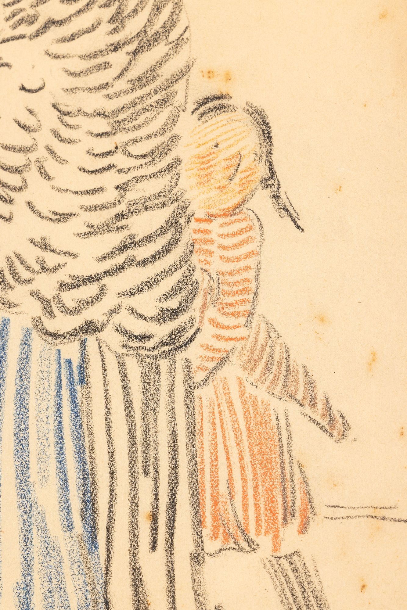 Artwork by Margaret Summer Gamble, Two Works, Made of Colored Pencil On Paper