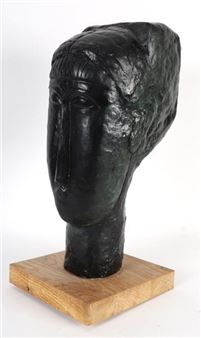 JEUNE FILLE À LA FRANGE - Amedeo Modigliani