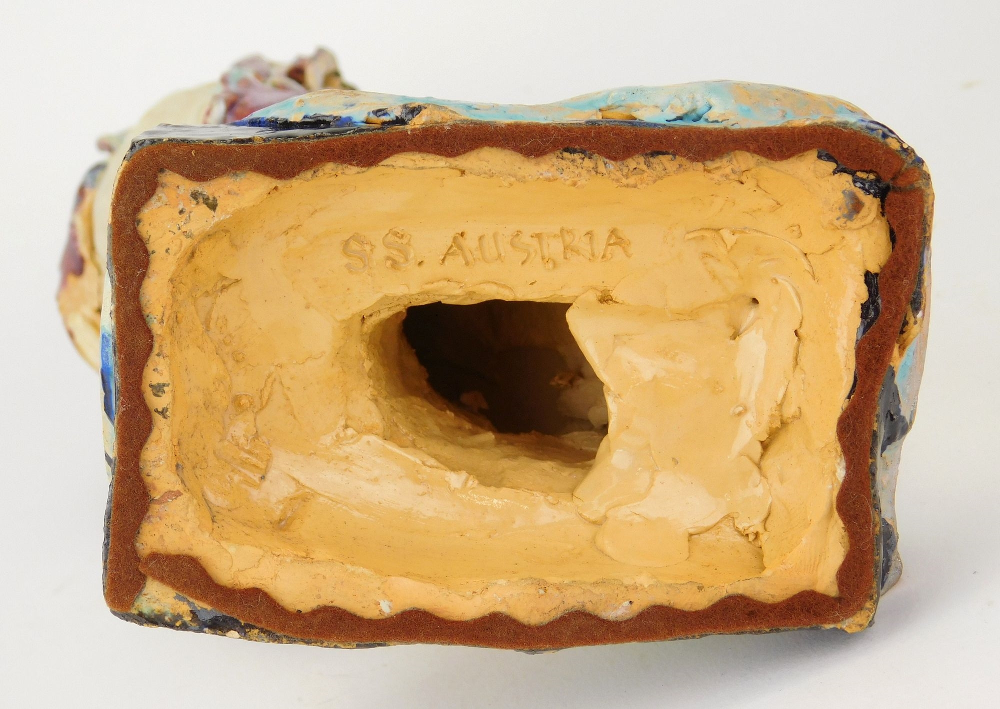 Artwork by Susi Singer, Untitled, Made of Glazed Terracotta