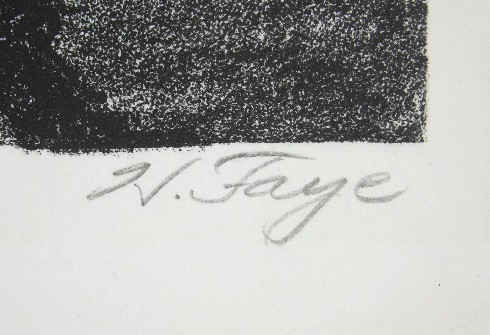 Artwork by Harold Faye, Untitled, Made of Lithograph