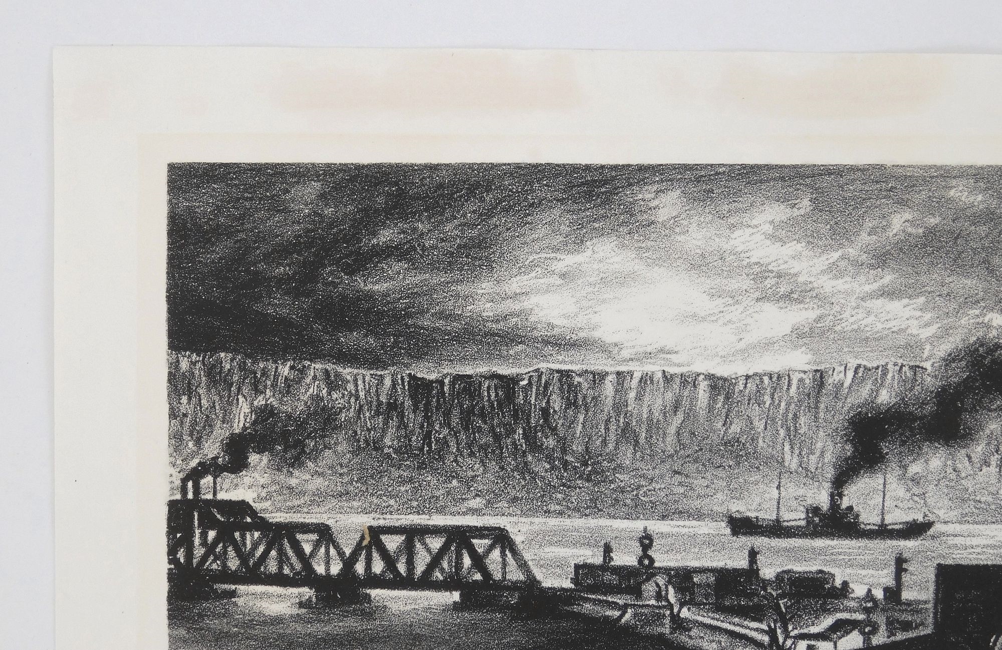 Artwork by Harold Faye, Untitled, Made of Lithograph