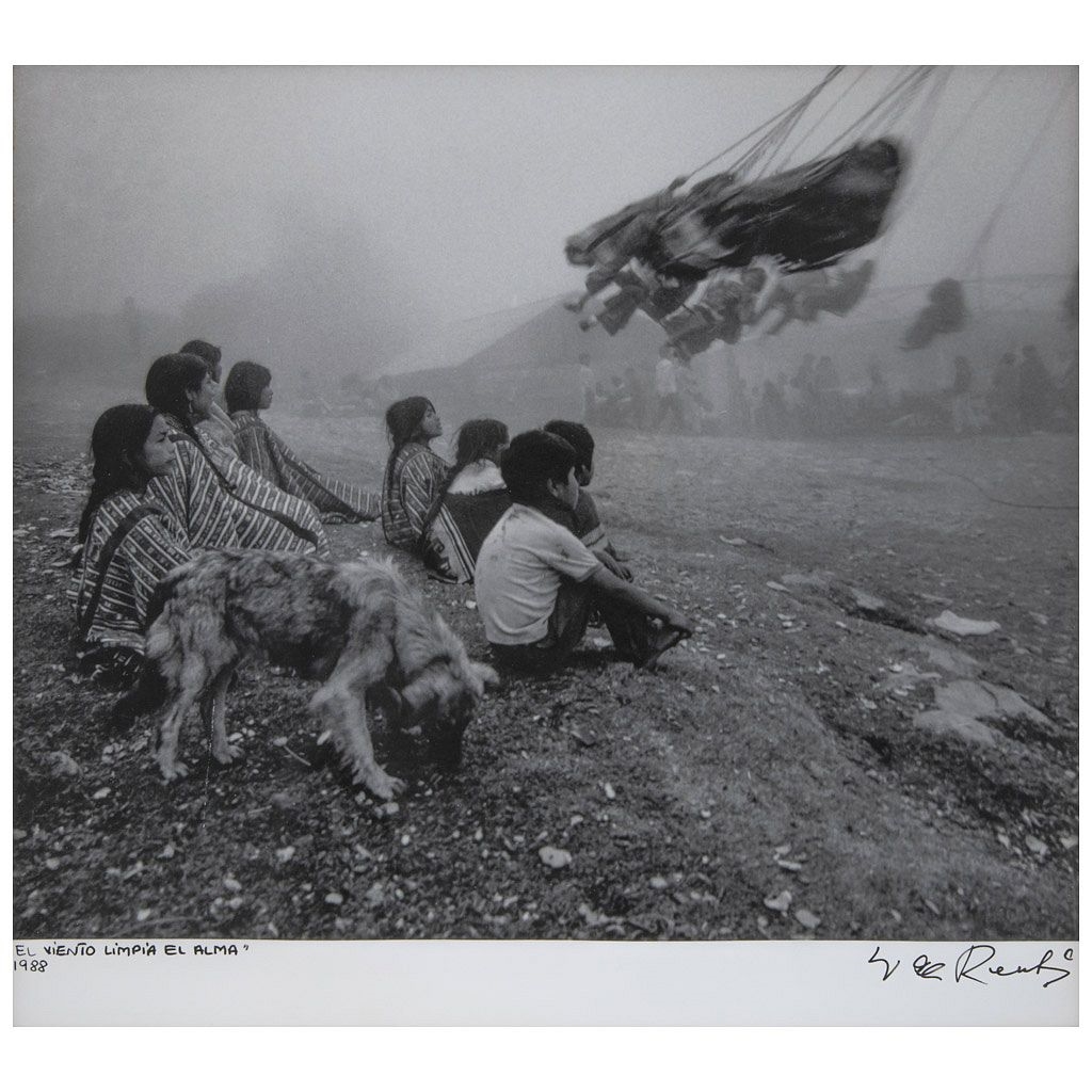 Artwork by Walter Reuter, El viento limpia el alma, triquis, Made of digital print