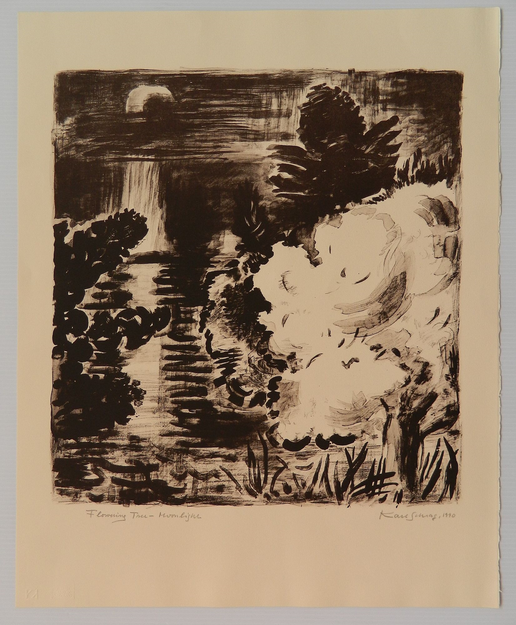 Artwork by Karl Schrag, Untitled, Made of Lithograph