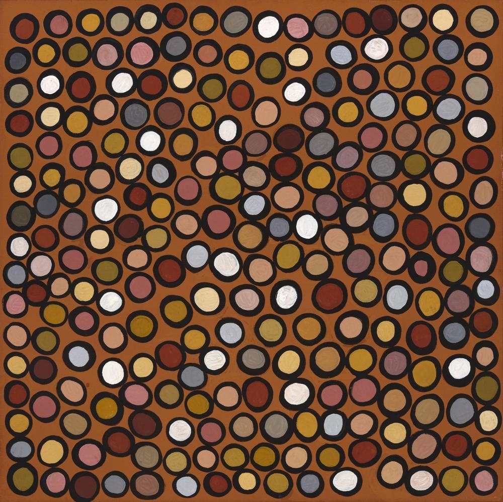 Artwork by Phyllis Binjalk Ningarmarra, Stony Country, Made of Acrylic On Canvas