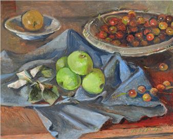 Stillleben mit Früchten - Alfred Heinrich Pellegrini