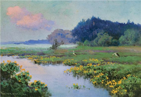 BOCIANY NAD ROZLEWISKIEM