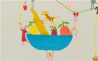 Georg Haberler: He goes backward, looks forward - Weserhalle (Weserstr. 56)