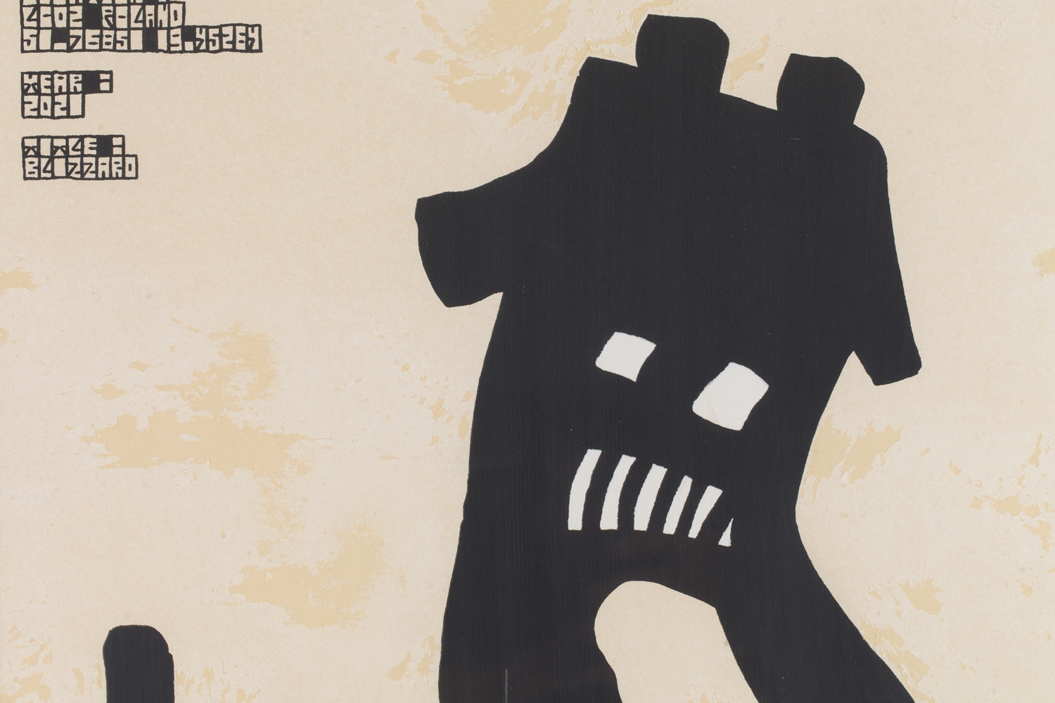 Artwork by Tope, Sztuka Współczesna. Urban Art, Made of Sitodruk, Technika Własna/Papier