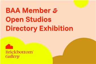 BAA Member and Open Studios Directory Exhibition - Brickbottom Gallery