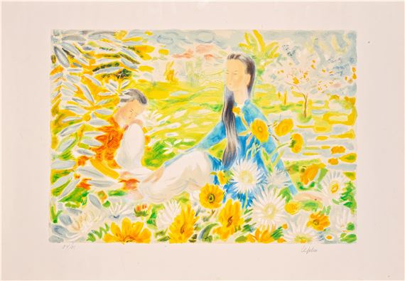 In the garden - Lê Phổ