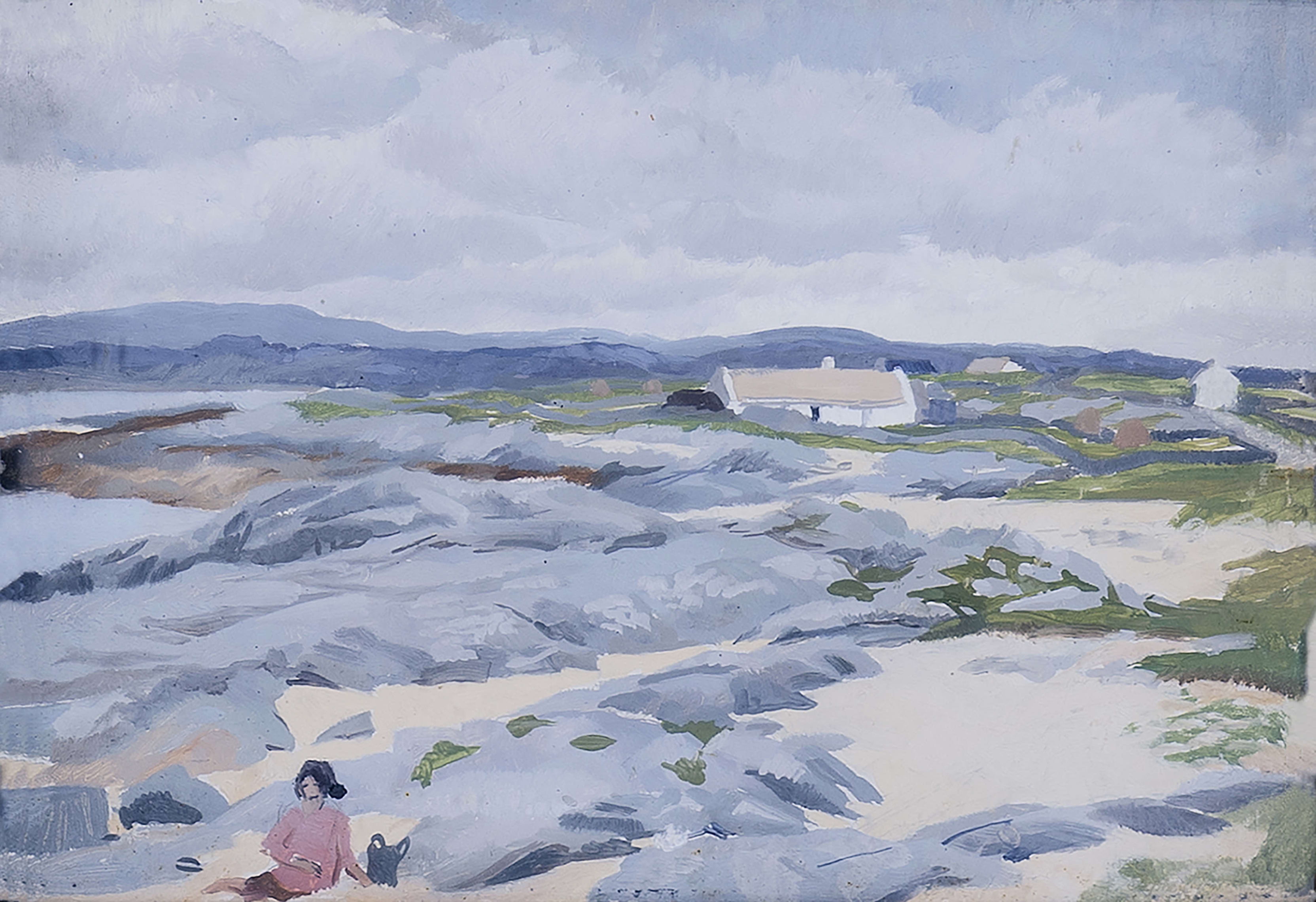 Stephen Bone | The Strand, Mannin Bay (1929) | MutualArt
