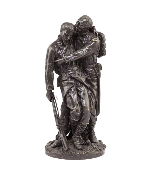 French infantrymen - Cyprian Godebski