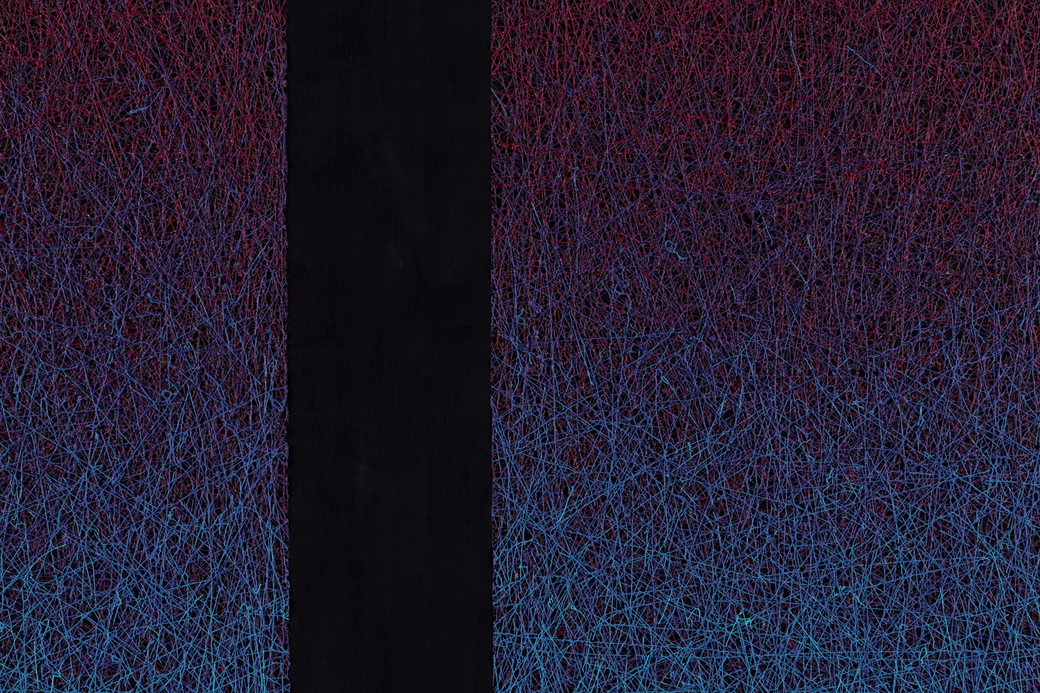 Artwork by Jakub Gasiecki, WS LO38010240125" from the "Woven structures" series, Made of acrylic/canvas