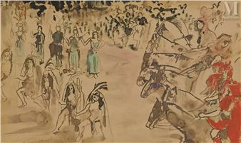 Les amazones et les cavaliers - Max Jacob