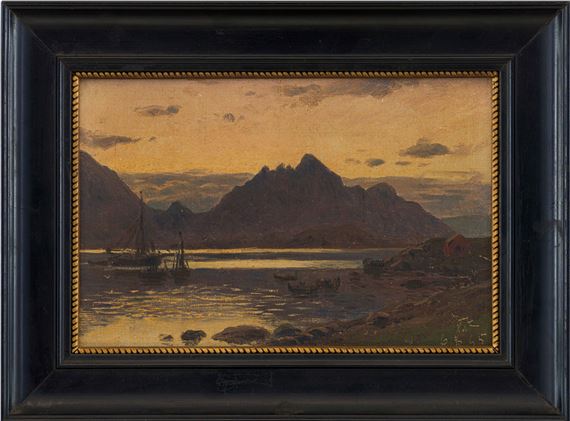 Lake at Night - Karl Paul Themistocles von Eckenbrecher