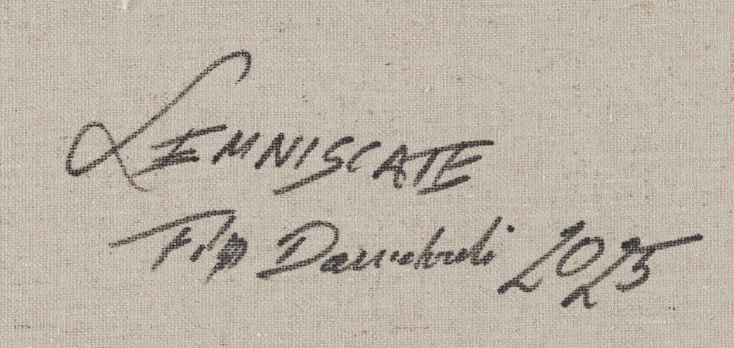 Artwork by Filip Dawidowski, Lemniscate, Made of acrylic/canvas