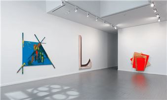 Art history diagrammed at the Milton Resnick and Pat Passlof Foundation