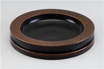 Stoneware Shallow Bowl - Stig Lindberg