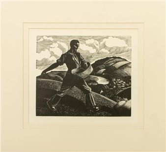 April: Sowing - Clare Leighton