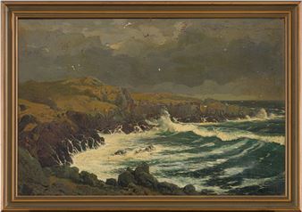 Seascape - Karl Paul Themistocles von Eckenbrecher