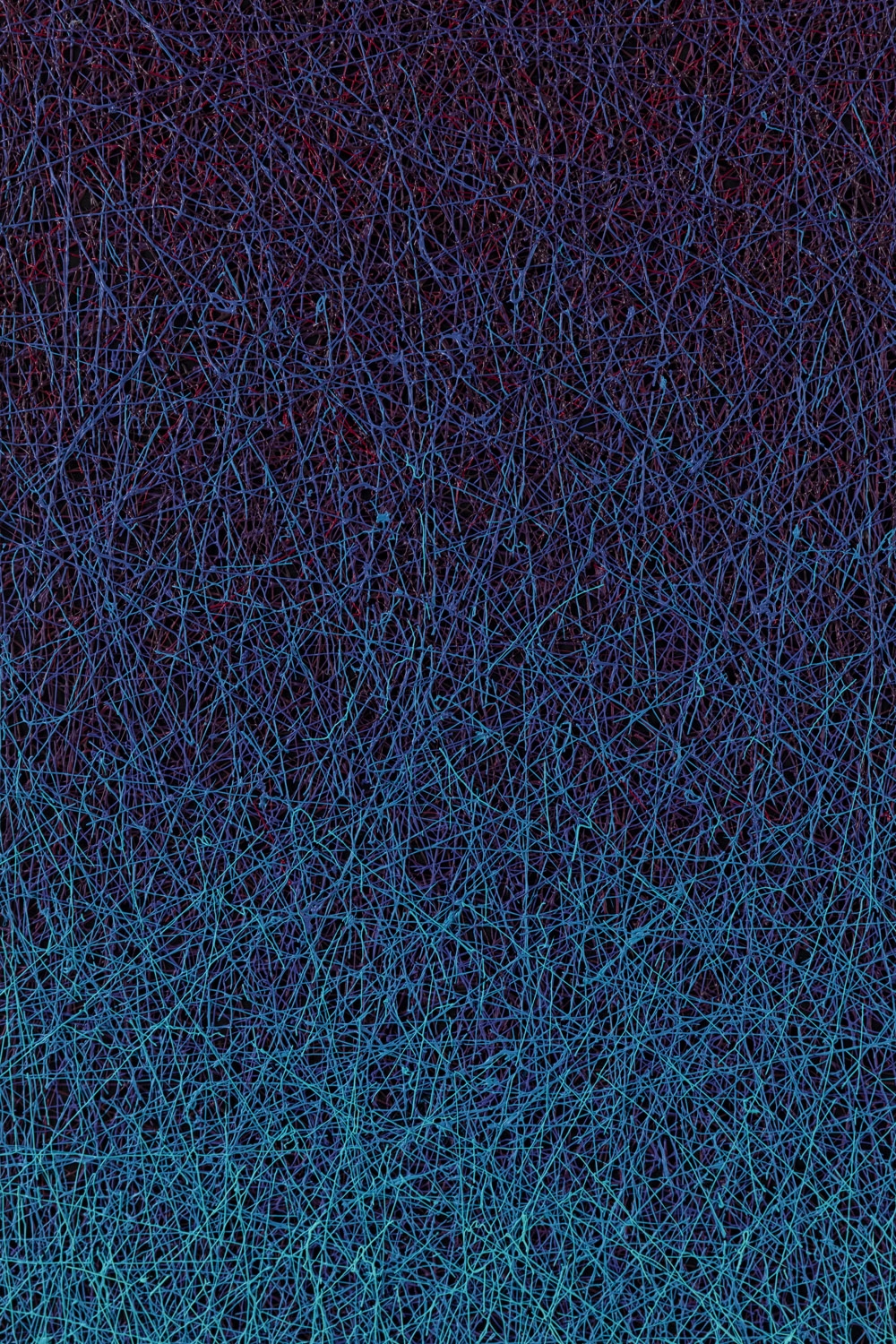 Artwork by Jakub Gasiecki, WS LO38010240125" from the "Woven structures" series, Made of acrylic/canvas