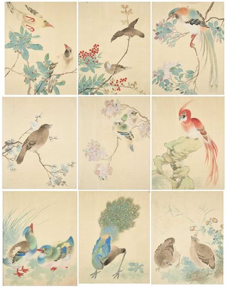 BIRDS - Chinese School, 19th Century
