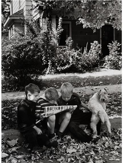 An American Block, Hamilton, Ohio, 1943 by Alfred Eisenstaedt