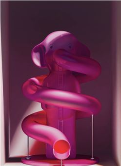 Mehdi Ghadyanloo: The Sacred Circus - Suspended Myths - Almine Rech, New York (Tribeca)