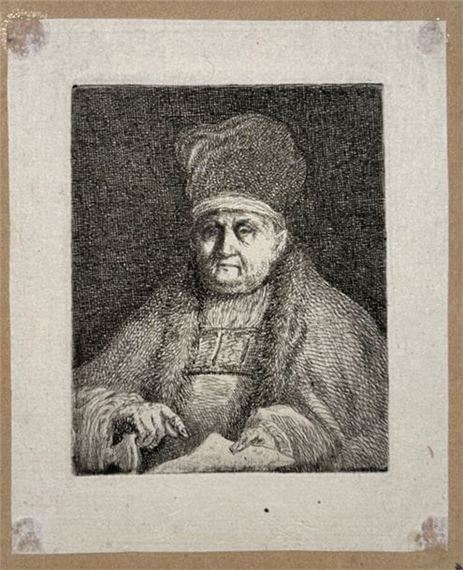 Bust of an ecclesiastical dignitary by Jean-Pierre Norblin de La Gourdaine, 1784