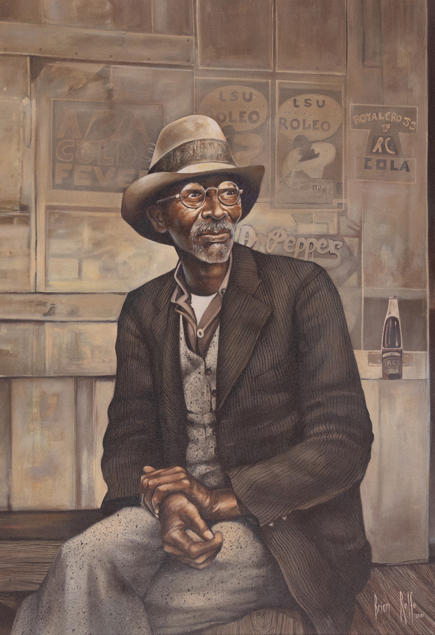 Brian Rolfe | PORTRAIT OF A MAN (2010) | MutualArt