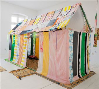 Haus of fibre exhibition celebrates queer identity and its connection to textiles at the TextielMuseum